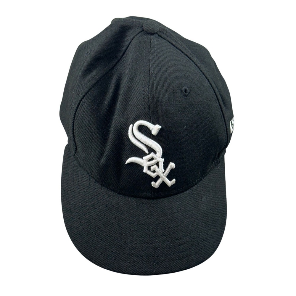 New Era Chicago White Sox 59FIFTY Cap Men 7 1/8 Black MLB Authentic Baseball